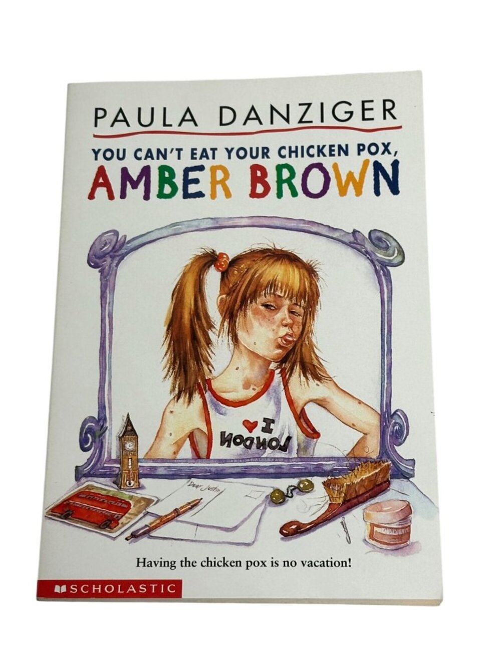 You Can't Eat Your Chicken Pox by Paula Danziger Softcover Book